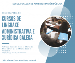 Cursos de linguaxe administrativa e xurídica galega
